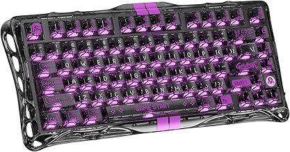 GravaStar V75 Lite Hall-Effekt 4000Hz Rapid Trigger Gaming Tastatur, Kabelgebundene RGB 75% keyboard mit Magnetic Switche, 0,01mm RT-Genauigkeit, Rapid Tap/SOCD, Hot Swappable Schaltern - Für PC & Mac Test 2025