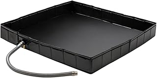 Tragbare Duschpfanne, faltbarer Duschboden, Bodenablaufloch-Design, tragbares Waschbecken, Bodenbelag, Campingausrüstung für Sauna, Haustierbad, Hinterhof, , Garten, Terrasse, Camping Test 2025