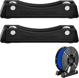 3D Drucker Filamenthalter, 2 Stück 3D Drucker Filament Halter Filament Abroller, Filaments Spulenhalter, Für PLA/ABS/TPU/Andere 3D Druckmaterialien Druckerzubehör