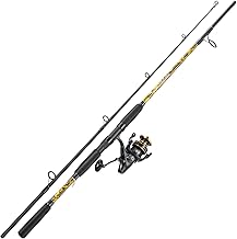 Sougayilang Spinnruten-Rollen-Kombination – MH-Action-Angelruten mit Karpfenrolle für das Karpfenangeln in Süß- und Salzwasser – 2,1 m/2,3 m