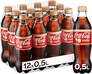 Coca-Cola Vanilla - erfrischendes, koffeinhaltiges Getränk mit originalem Vanillegeschmack - in praktischen Einweg Flaschen (12 x 500 ml) Test 2025