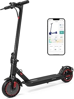 Elektroroller mit Straßenzulassung für Erwachsene, zusammenklappbar, 10,4 Ah Akku, Reichweite 25–35 km, App-Anschluss