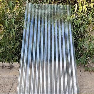 Transparente Welldachplatten für Gartenhäuser, regenfest, Tageslichtplatten, 1 mm, Baumaterial, 3/5/7/8/12 Stück (0,9 x 0,95 m) Test 2025