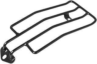 Passend für die hintere Aufbewahrung von Campingausrüstung, Heckbox, Gepäckträger, tragbares Zubehör, universelles Motorradgepäck Motorrad Gepäckträger(Black) Test 2025