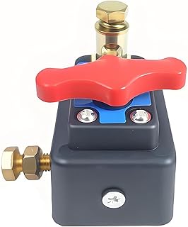 Batterie Trennschalter, 12-24V Schwerlast Batterie Hauptschalter, Ersatzteile und Zubehör für Kraftfahrzeuge LKW Boote Motorräder Wohnmobile Solaranlagen Test 2025