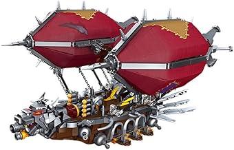 Ideas Luftschiff Klemmbausteine Baustein Set, Film Technik Modellschiff Geschenk Sammlerstück für Erwachsene und Jahren 14+ (1855 PCS)