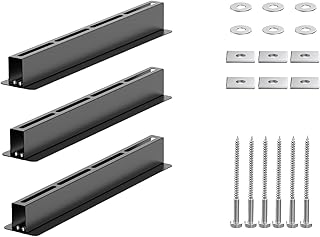 Stabiles, verstellbares Garagenregal, Karbonstahl, multifunktionales Lagerregal, für Campingausrüstung, starkes Garagenregalsystem, maximiert die Platzeffizienz, 2/3 Stück Test 2025
